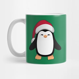 PENGUIN CHRISTMAS HAT Mug